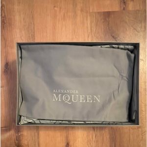 Alexander McQueen Black Studded Trainers, 41